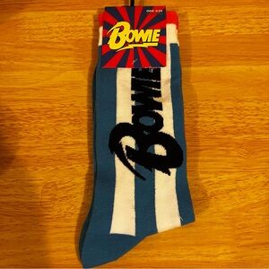 Graphic Socks David Bowie 1 pair NWT